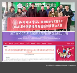 ocale跨境电商创新创业能力大赛经验