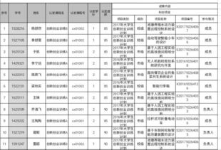 创新创业学分比赛类别