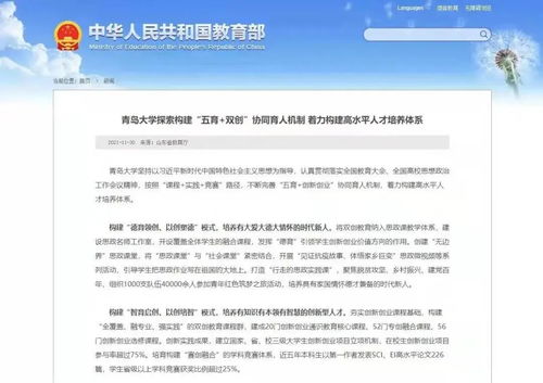 青岛大学创新创业名单