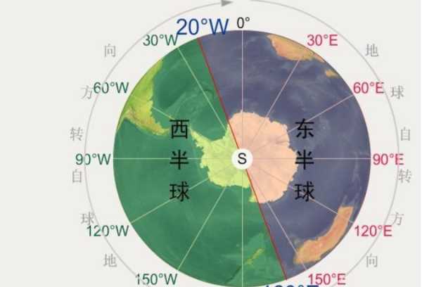 东西半球的划分,东西半球怎么划分图4