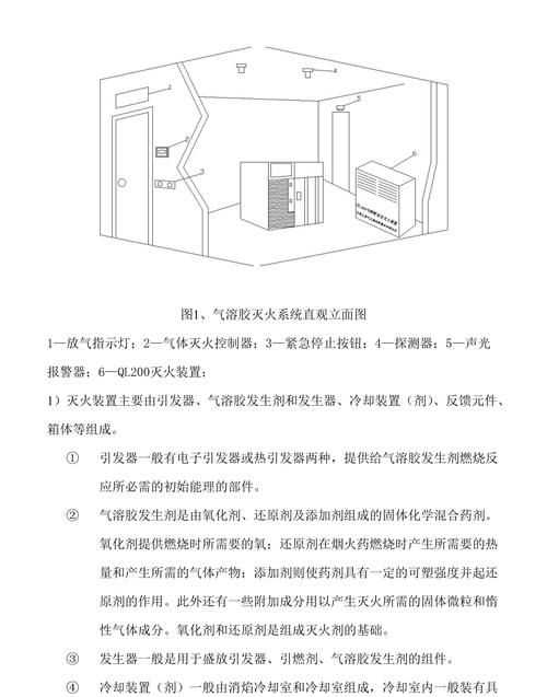 柜式气溶胶灭火器原理