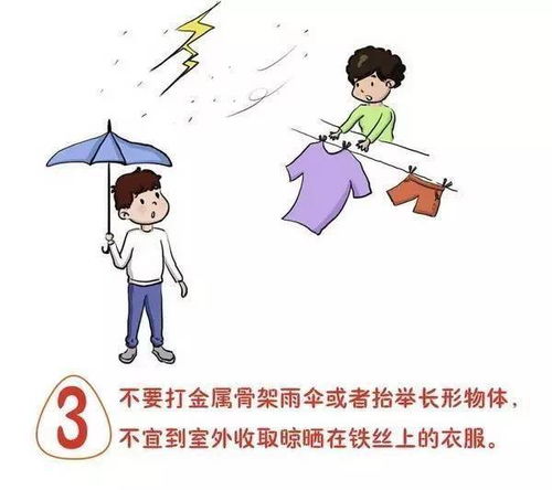 雨天安全用电小知识