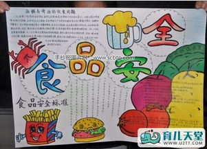 小学四级关于食品安全知识手抄报