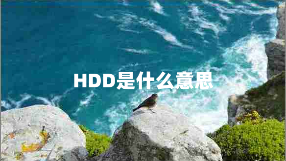 HDD是什么意思