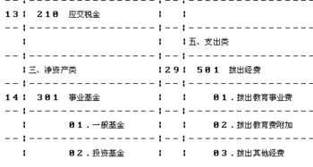 非营利性民办学校的会计科目