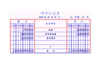 小区物业会计科目表