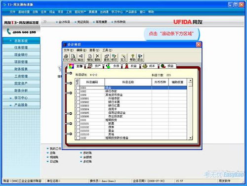 长度,编码,会计科目,T3