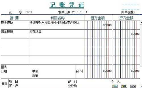 现金清查的会计科目