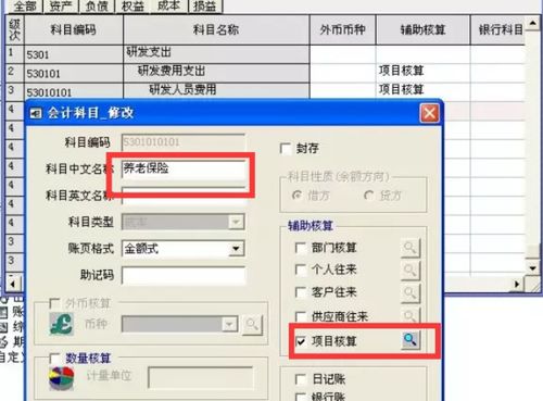 用友里怎么设置会计科目和账户