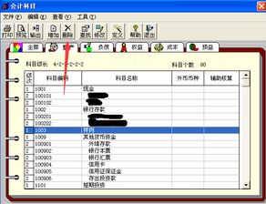 用友快捷键会计科目