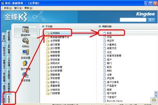 怎么初始化金蝶会计科目