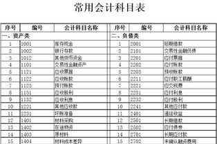 最新驾校会计科目设置