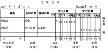 会计要素会计科目账户