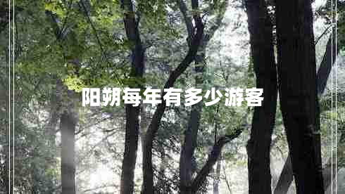 阳朔每年有多少游客