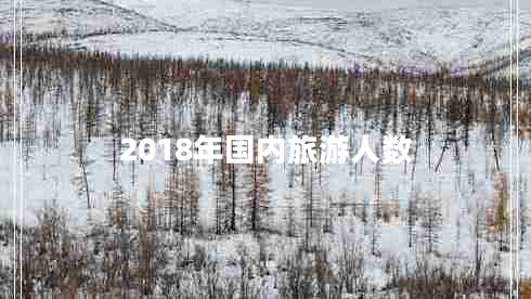 2018年国内旅游人数