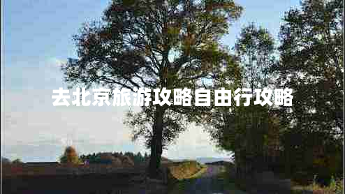 去北京旅游攻略自由行攻略