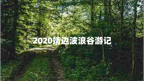 2020靖边波浪谷游记