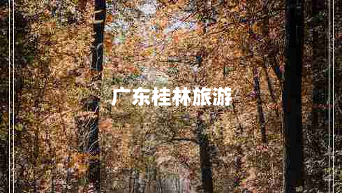 广东桂林旅游