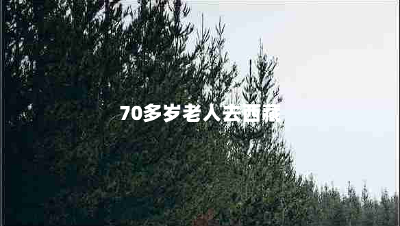 70多岁老人去西藏