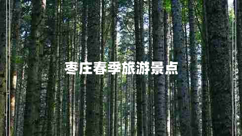 枣庄春季旅游景点