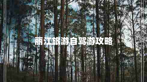 丽江旅游自驾游攻略