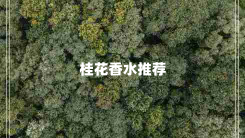 桂花香水推荐