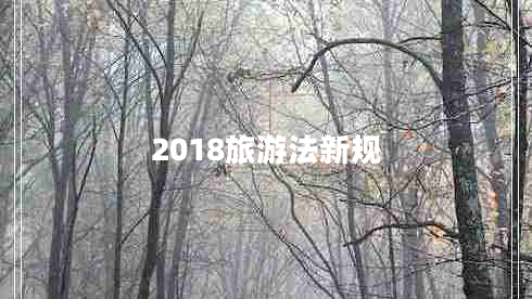 2018旅游法新规