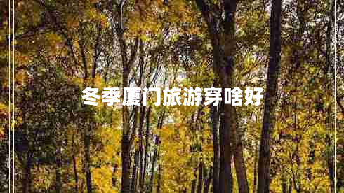 冬季厦门旅游穿啥好