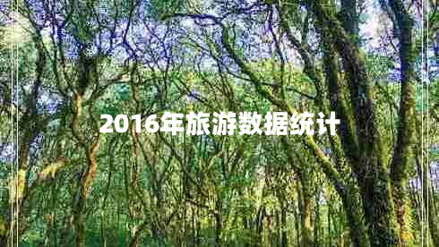 2016年旅游数据统计