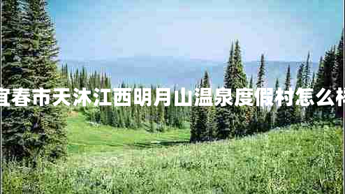 宜春市天沐江西明月山温泉度假村怎么样