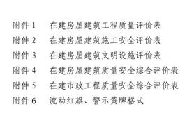 工程质量安全考核方法有哪些内容