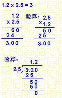 小数乘法的验算方法有哪些