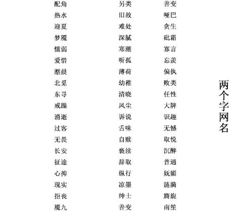 古诗句八字网名