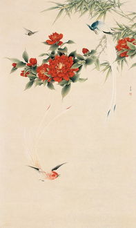 花鸟,诗句,山水