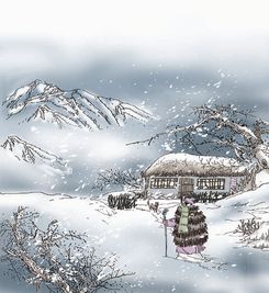 诗句,风雪