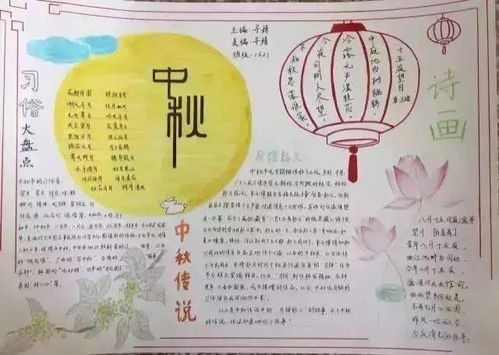 关于中秋节的手抄报古诗句子