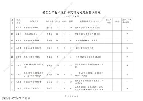 安全生产标准化自评报告(安全生产自评报告)