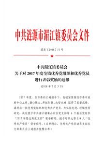 优秀党员表彰通报(表彰通报)