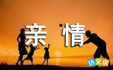 关于亲情的作文300字左右(关于母亲的作文300个字左右)