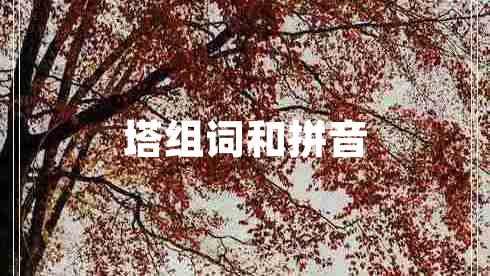 塔组词和拼音