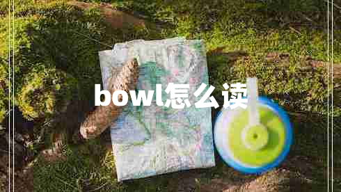 bowl怎么读