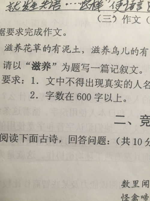 校园文化滋养着我作文