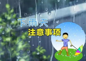 雨天,注意事项