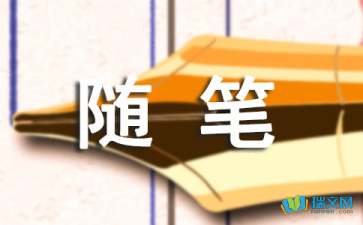 800字高中随笔