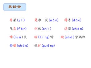 五级语文下册基础知识归类课件