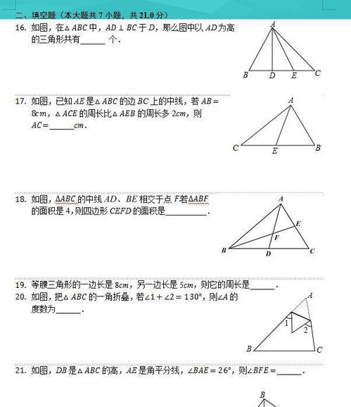 三角形的基础知识