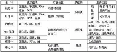 高三生物基础强化知识点