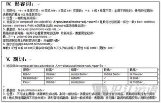 法语基础知识点