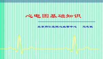 心电图的基础知识ppt,心电图入门基础知识ppt,诊断学心电图基础知识ppt