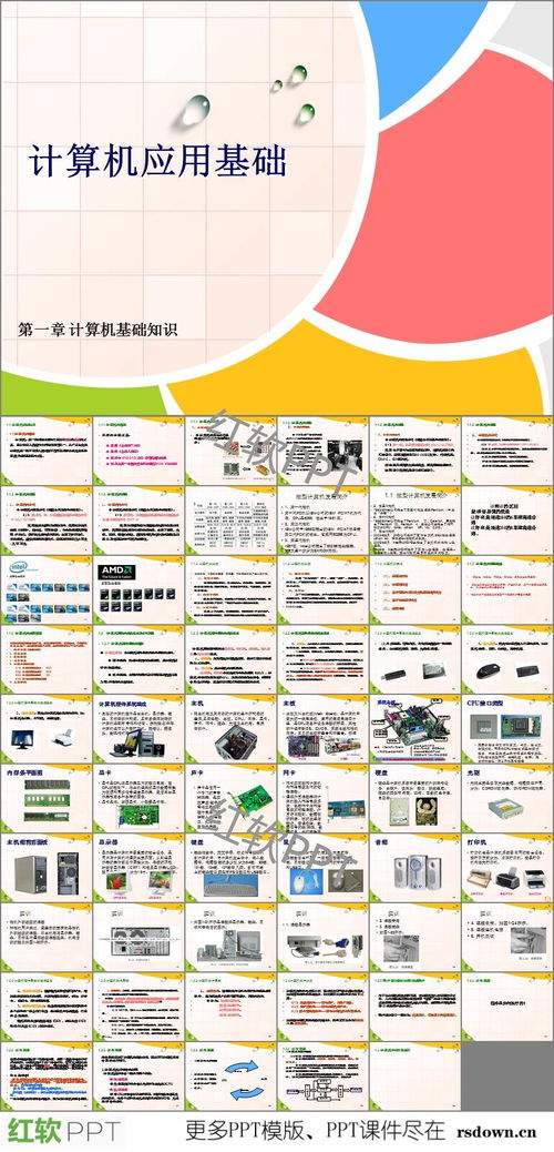 计算机应用基础PPT知识点,计算机应用基础ppt课件,计算机应用基础教案ppt